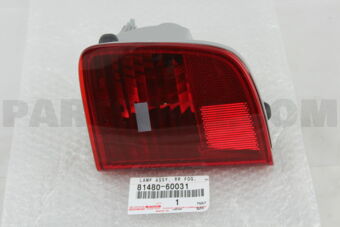 8148060031 REFLECTOR ASSY, REFLEX, RH