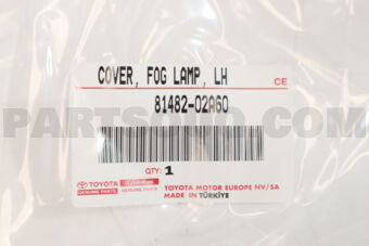 8148202A60 Toyota COVER, FRONT BUMPER HOLE, LH