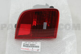 8149060041 REFLECTOR ASSY, REFLEX, LH