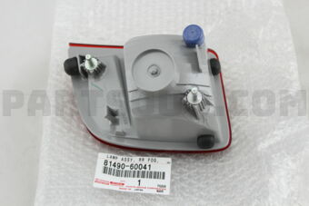 8149060041 REFLECTOR ASSY, REFLEX, LH