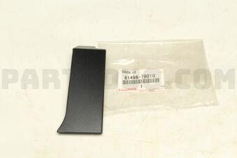 8149878010 COVER, REAR COMBINATION LAMP, LH