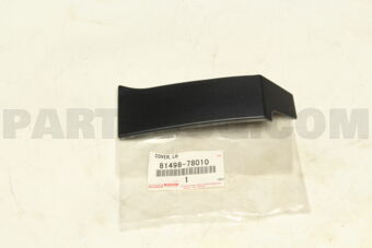 8149878010 COVER, REAR COMBINATION LAMP, LH