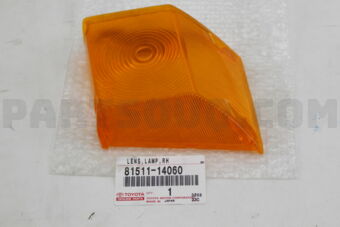 8151114060 LENS,LAMP,RH