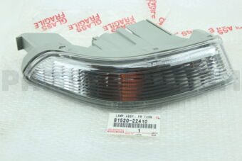 8152022410 LAMP ASSY, FRONT TURN SIGNAL, LH