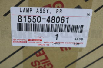 8155048061 LAMP ASSY, REAR COMBINATION, RH