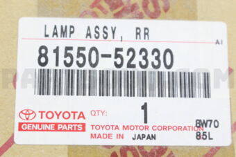 8155052330 LAMP ASSY, REAR COMBINATION, RH