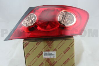 8155122A00 LENS, REAR COMBINATION LAMP, RH