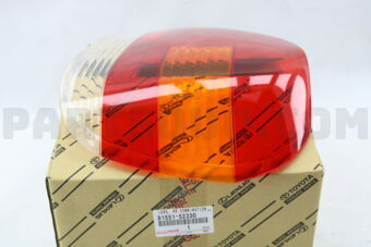 8155152330 LENS, REAR COMBINATION LAMP, RH