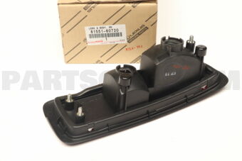 8155160720 LENS & BODY, REAR COMBINATION LAMP