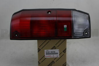 8155160790 LENS, REAR COMBINATION LAMP, RH