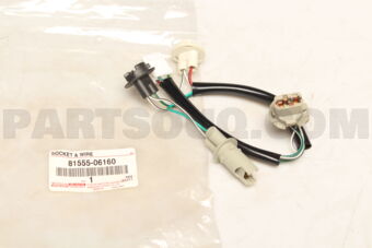 8155506160 SOCKET & WIRE SUB-ASSY, REAR COMBI