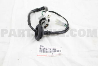 8155524140 SOCKET & WIRE SUB-ASSY, REAR COMBI