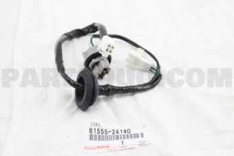 8155524140 SOCKET & WIRE SUB-ASSY, REAR COMBI