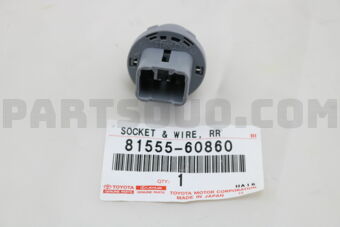 8155560860 SOCKET, REAR TURN SIGNAL LAMP