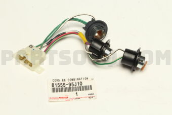 8155595J10 SOCKET & WIRE SUB-ASSY, REAR COMBI