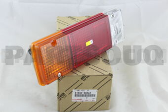 8156060342 LAMP ASSY, REAR COMBINATION, LH