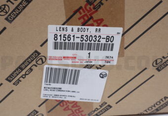 8156153032B0 LENS, REAR COMBINATION LAMP, LH