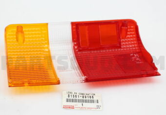 8156189166 LENS, REAR COMBINATION LAMP, LH