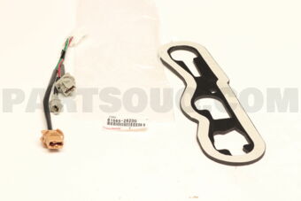 8156526200 Toyota SOCKET &amp; WIRE SUB-ASSY, REAR COMBINATION LAMP, LH