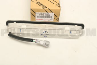 815700K080 LAMP ASSY, CENTER STOP