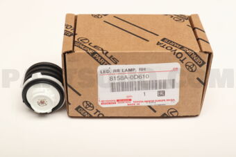 8158A0D610 LED  RR LAMP  RH