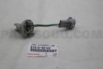 8161560142 SOCKET AND WIRE, CLEARANCE LAMP