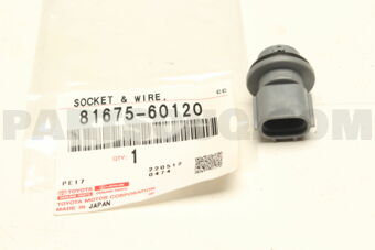 8167560120 PLUG, SOCKET(FOR BACK-UP LAMP)