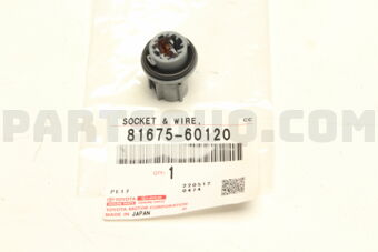 8167560120 PLUG, SOCKET(FOR BACK-UP LAMP)