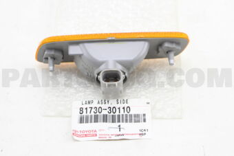 8173030110 LAMP ASSY, FRONT MARKER, RH