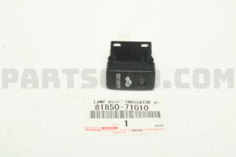 8185071010 LAMP ASSY, SECURITY INDICATOR