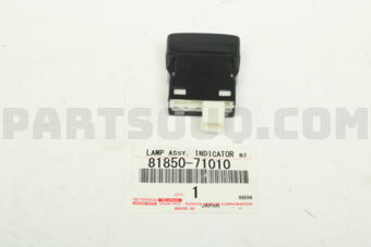 8185071010 LAMP ASSY, SECURITY INDICATOR