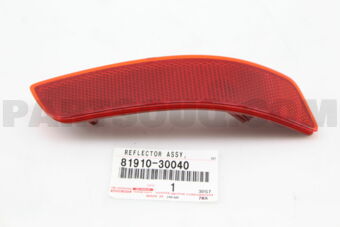 8191030040 REFLECTOR ASSY, REFLEX, RH