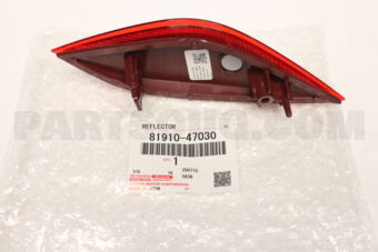 8191047030 Toyota REFLECTOR ASSY