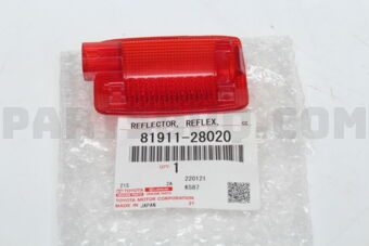 8191128020 REFLECTOR ASSY, REFLEX, RH/LH