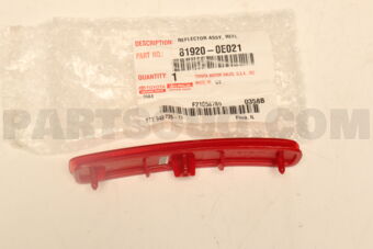 819200E021 REFLECTOR ASSY, REFLEX, LH