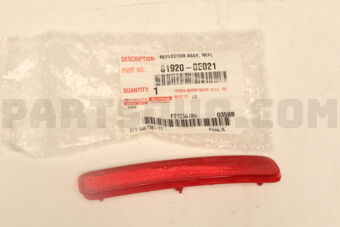 819200E021 REFLECTOR ASSY, REFLEX, LH