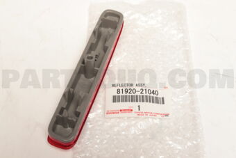 8192021040 REFLECTOR ASSY, REFLEX, LH