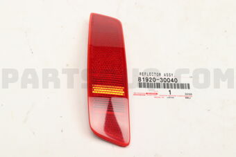 8192030040 REFLECTOR ASSY, REFLEX, LH