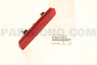 8192047010 REFLECTOR ASSY, REFLEX, LH