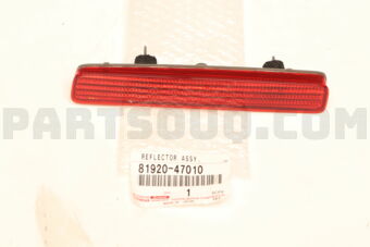 8192047010 REFLECTOR ASSY, REFLEX, LH