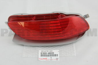 8192048020 REFLECTOR ASSY, REFLEX, LH