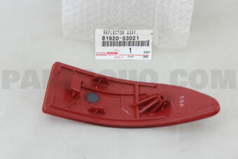 8192053021 REFLECTOR ASSY, REFLEX, LH