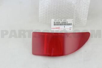 8192053021 REFLECTOR ASSY, REFLEX, LH