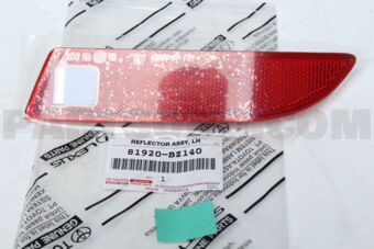 81920BZ140 REFLECTOR ASSY, REFLEX, LH