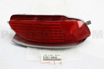 8192148040 LENS, REFLEX REFLECTOR, REAR LH