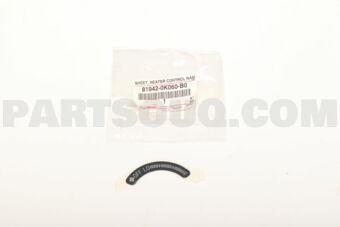 819420K060B0 SHEET, HEATER CONTROL NAME, NO.3