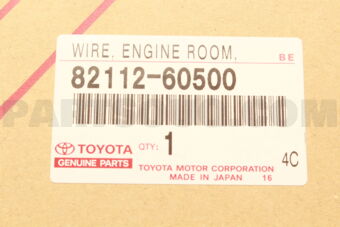 8211260500 WIRE, ENGINE ROOM, NO.2