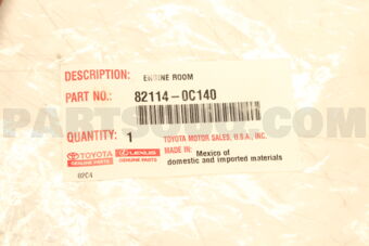 821140C140 WIRE, ENGINE ROOM