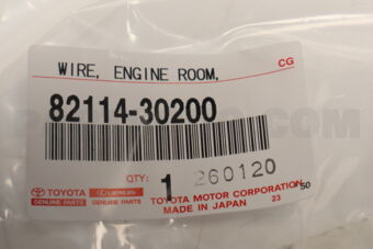 8211430200 WIRE, ENGINE ROOM, NO.4