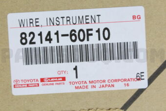 8214160F10 WIRE, INSTRUMENT PANEL